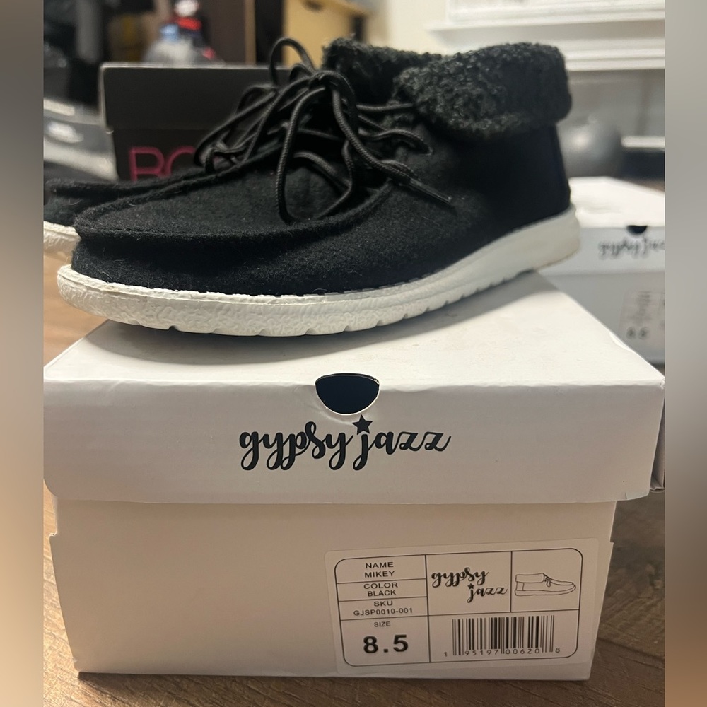 Gypsy Jazz Mikey Black Booties
